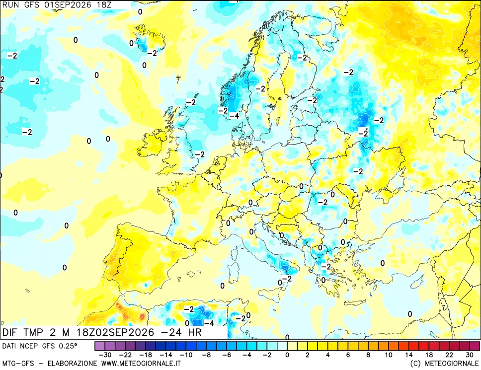 mappa Dif. Temp - Init