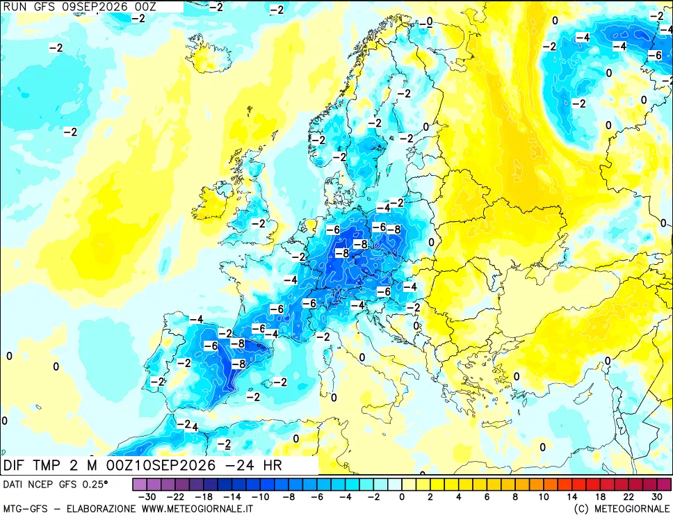mappa Dif. Temp - Init
