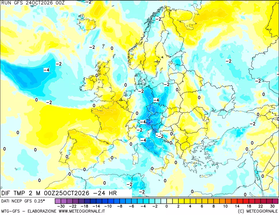 mappa Dif. Temp - Init