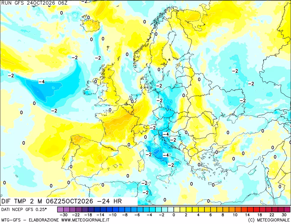 mappa Dif. Temp - Init