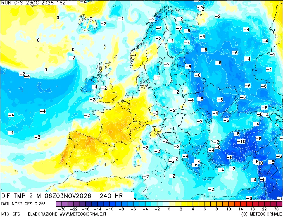 mappa Dif. Temp - Init