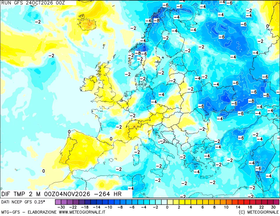 mappa Dif. Temp - Init