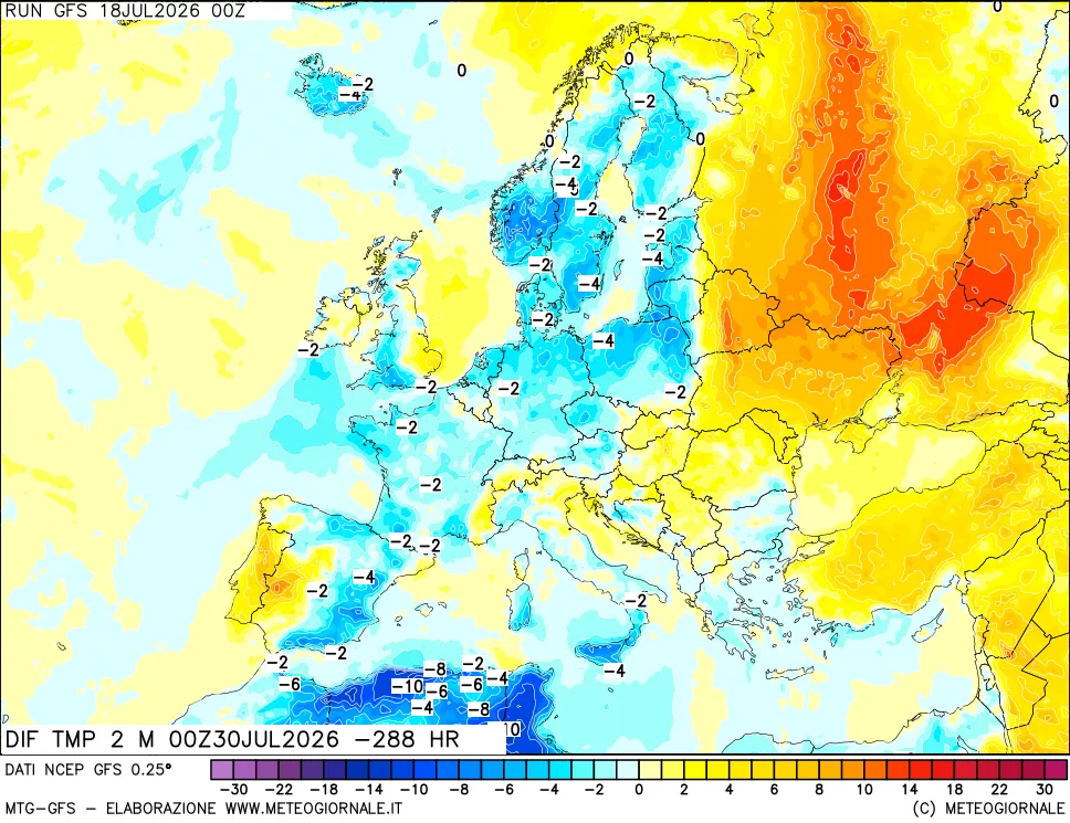 mappa Dif. Temp - Init