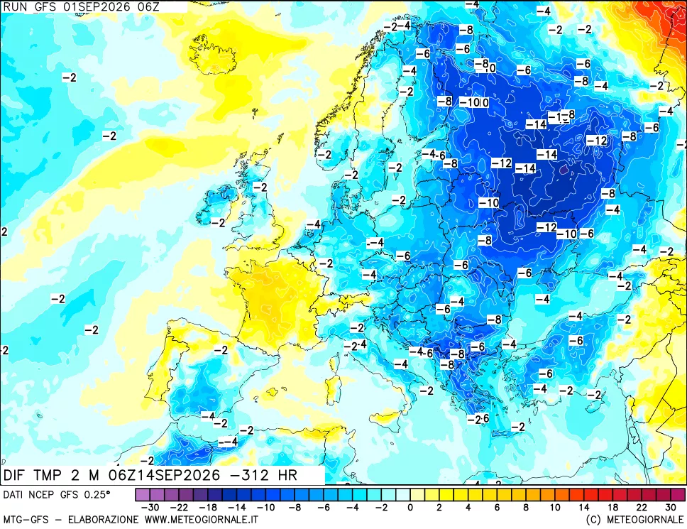 mappa Dif. Temp - Init