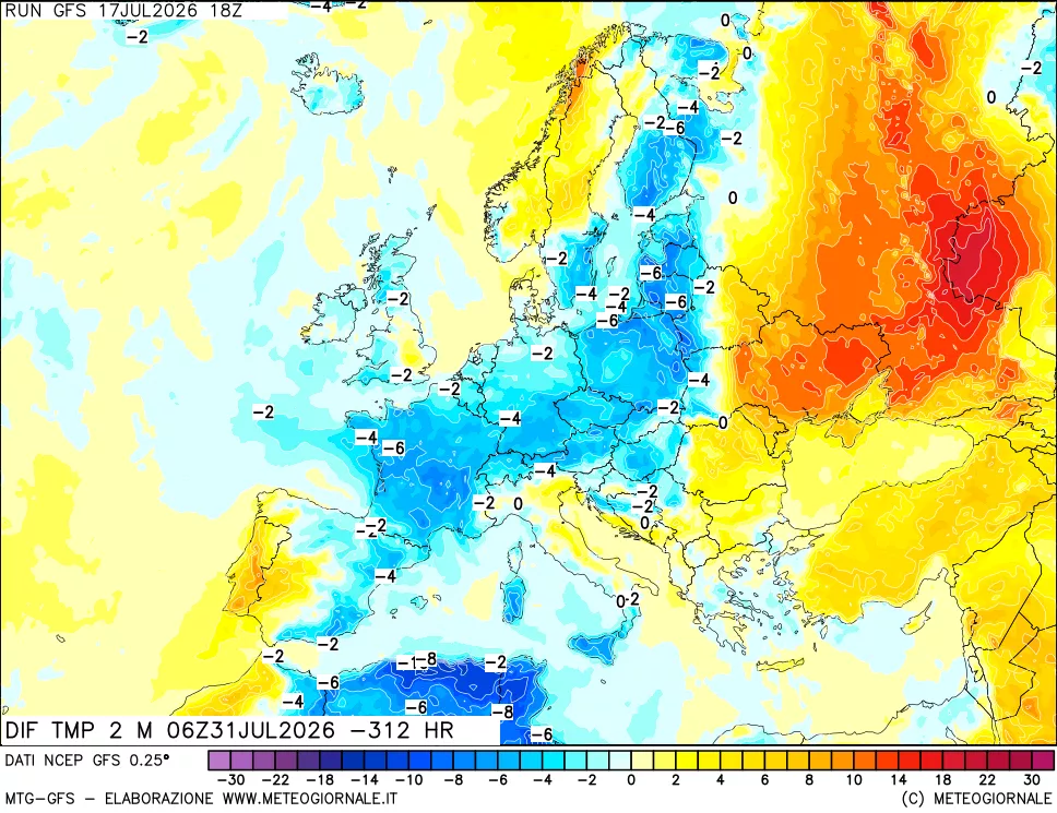 mappa Dif. Temp - Init