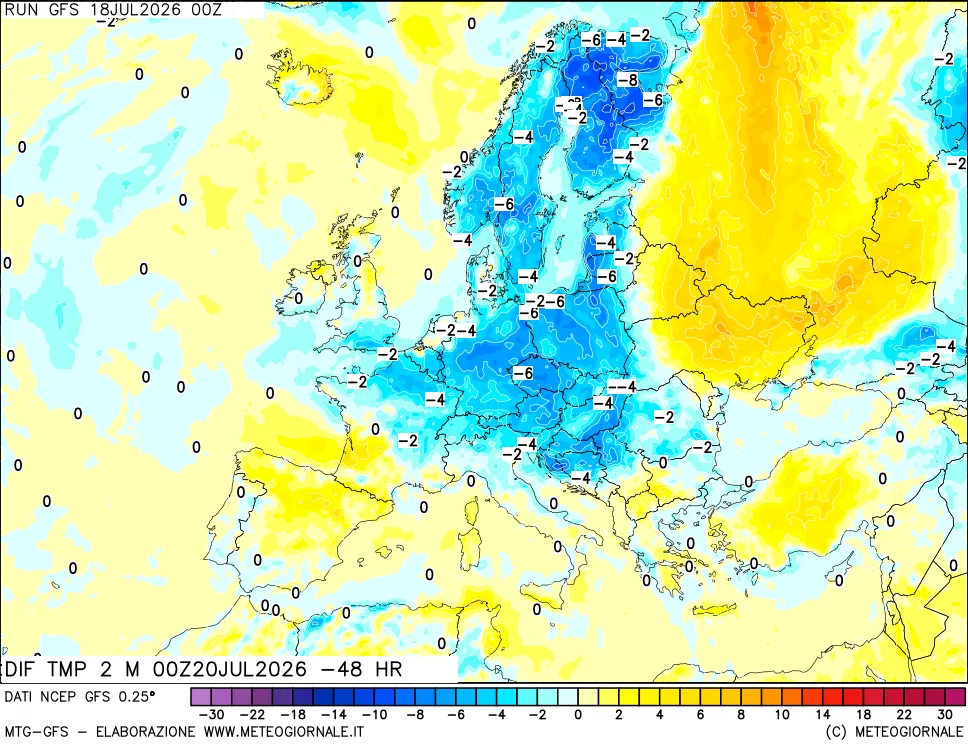 mappa Dif. Temp - Init