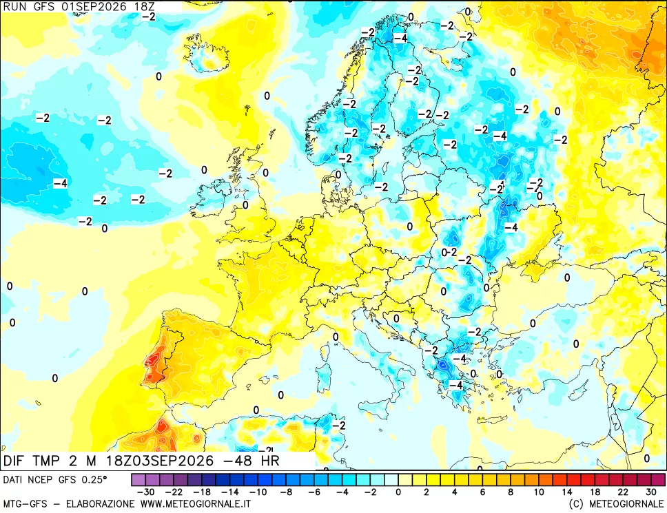 mappa Dif. Temp - Init