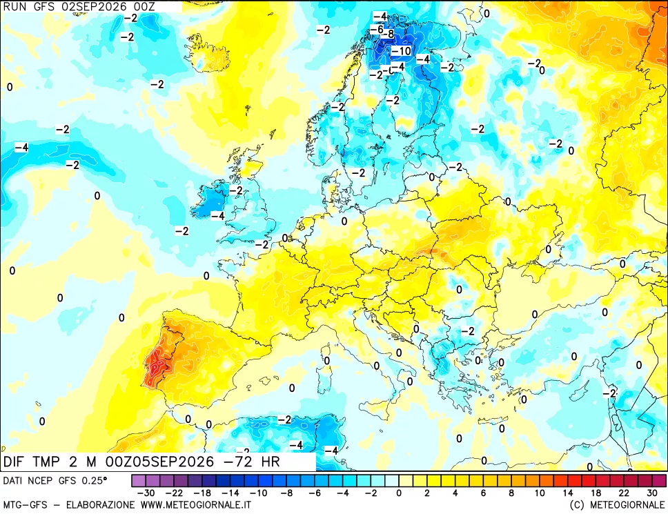 mappa Dif. Temp - Init
