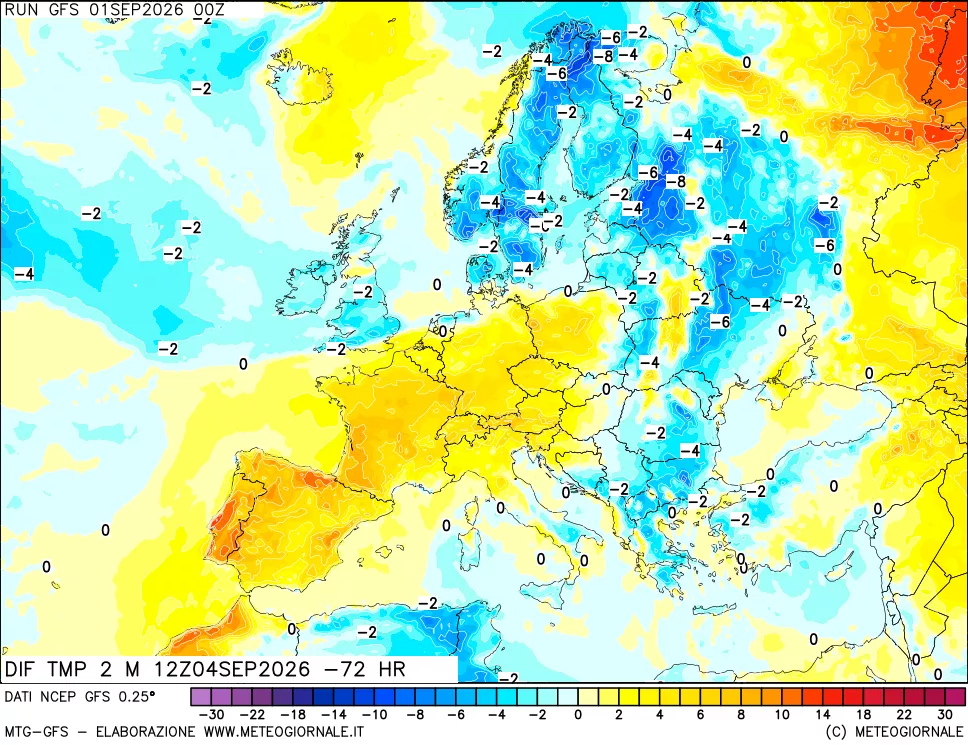 mappa Dif. Temp - Init