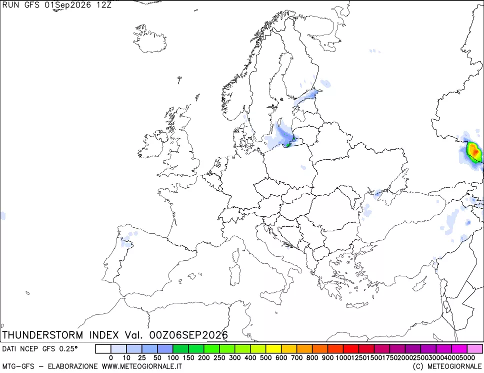 mappa Indice Temporali (TSI)