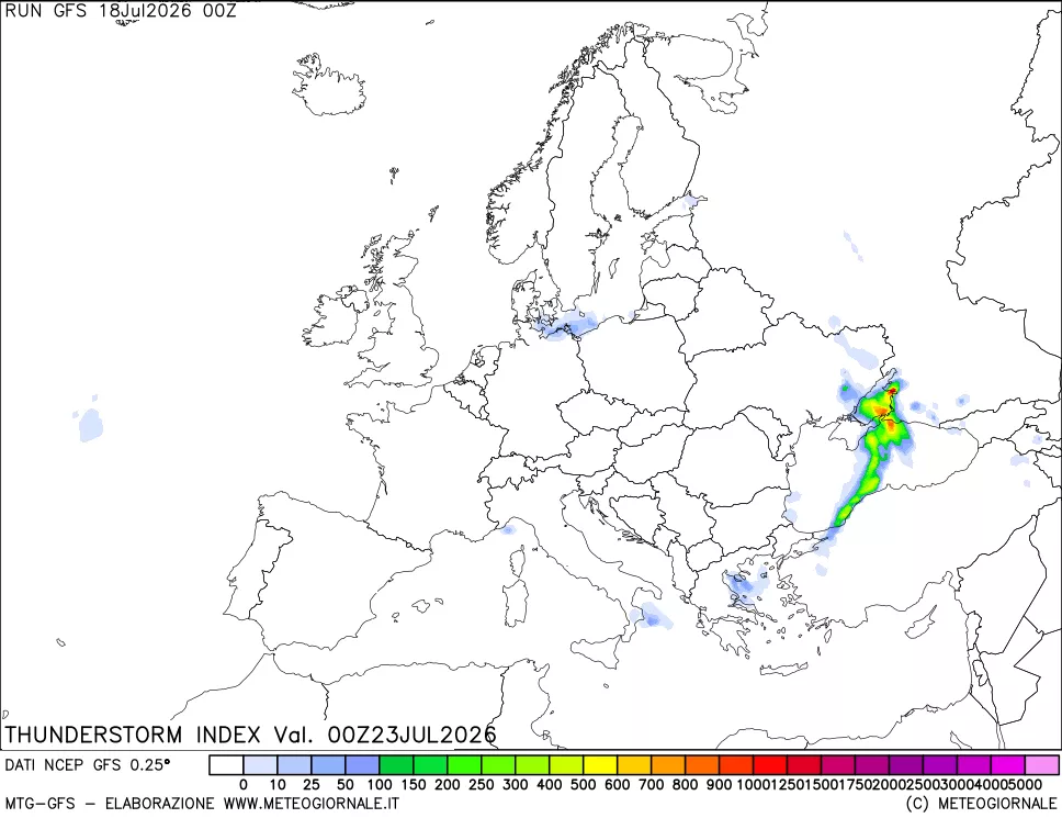 mappa Indice Temporali (TSI)
