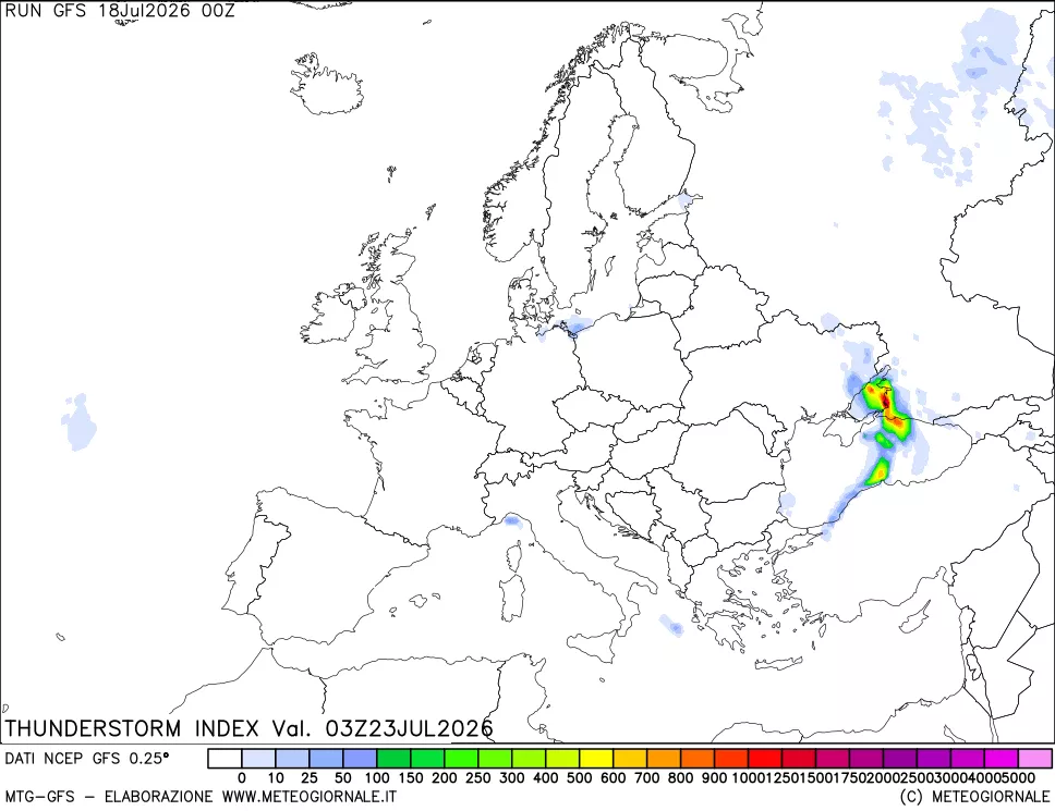 mappa Indice Temporali (TSI)