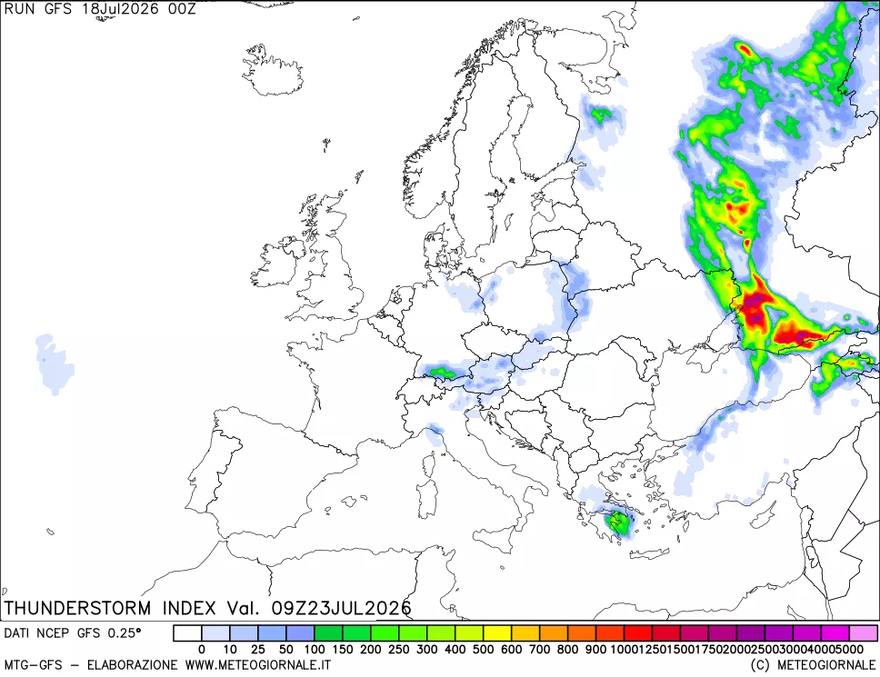 mappa Indice Temporali (TSI)