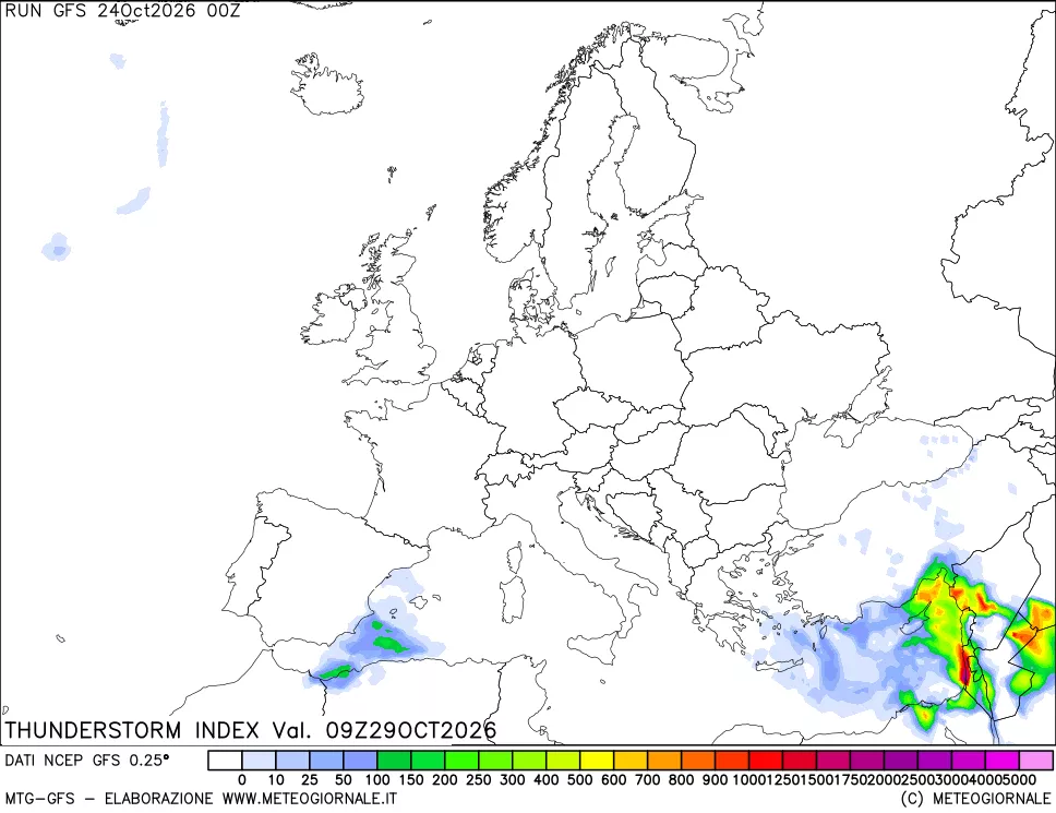 mappa Indice Temporali (TSI)
