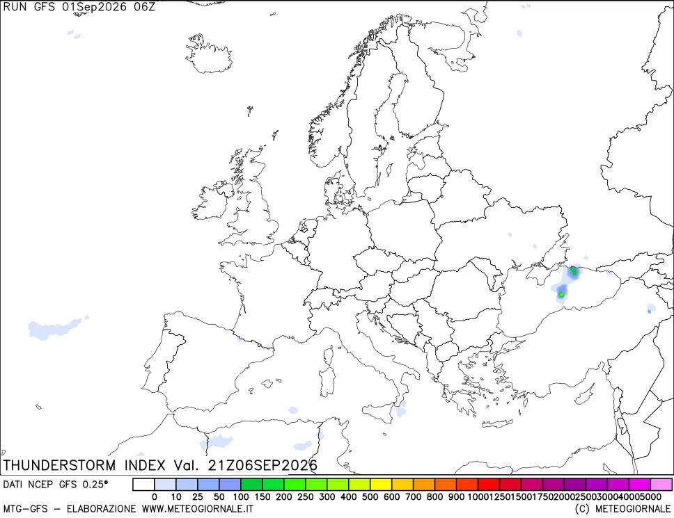 mappa Indice Temporali (TSI)