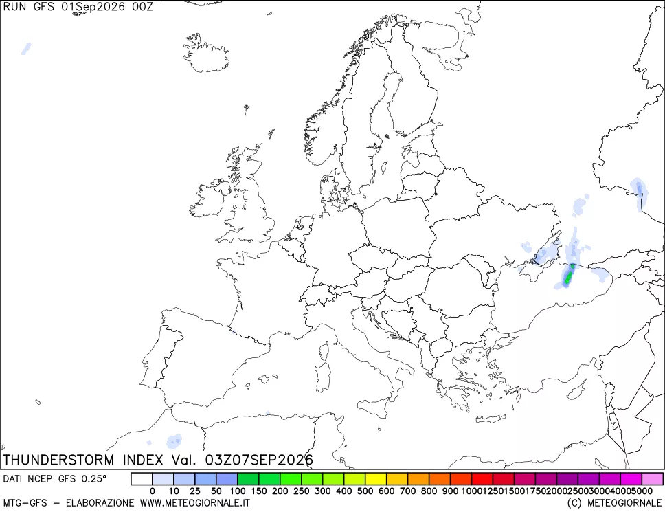 mappa Indice Temporali (TSI)
