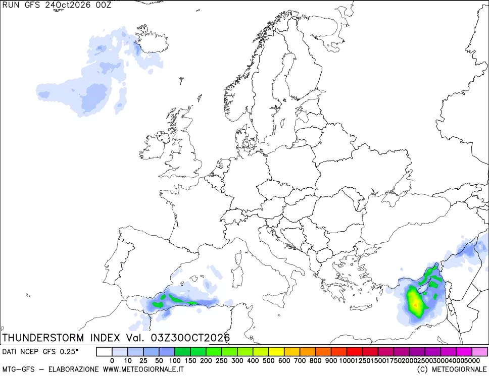 mappa Indice Temporali (TSI)