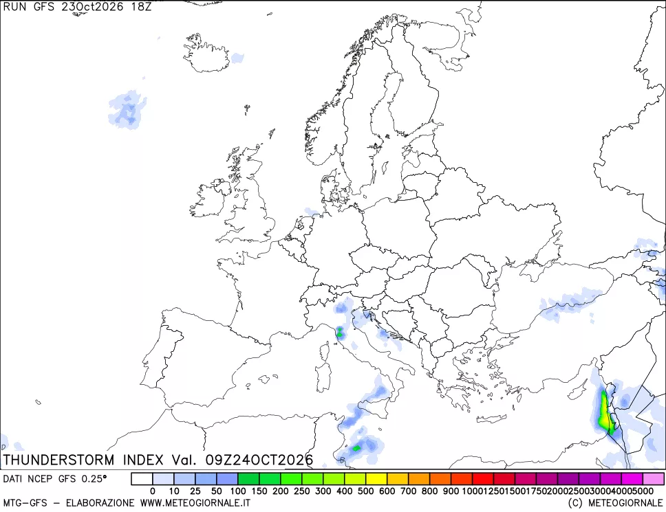 mappa Indice Temporali (TSI)