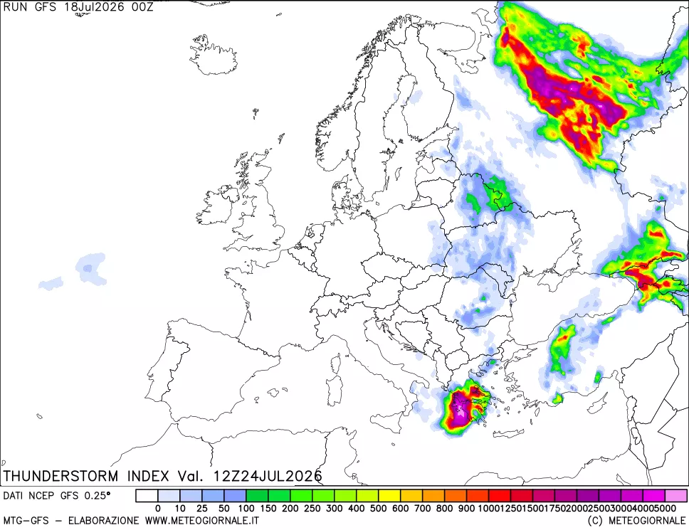 mappa Indice Temporali (TSI)