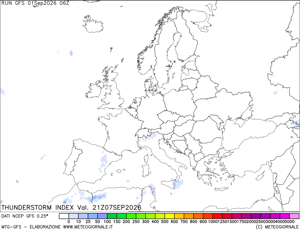 mappa Indice Temporali (TSI)