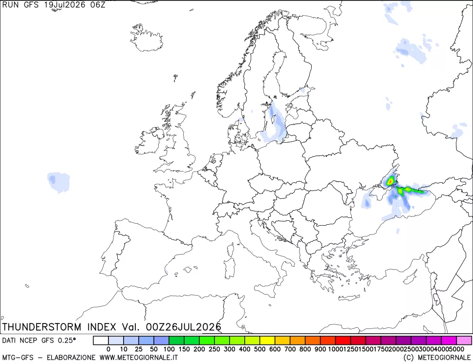 mappa Indice Temporali (TSI)