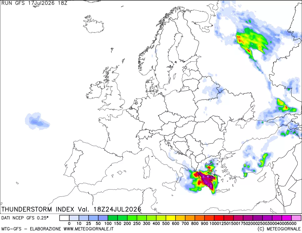 mappa Indice Temporali (TSI)