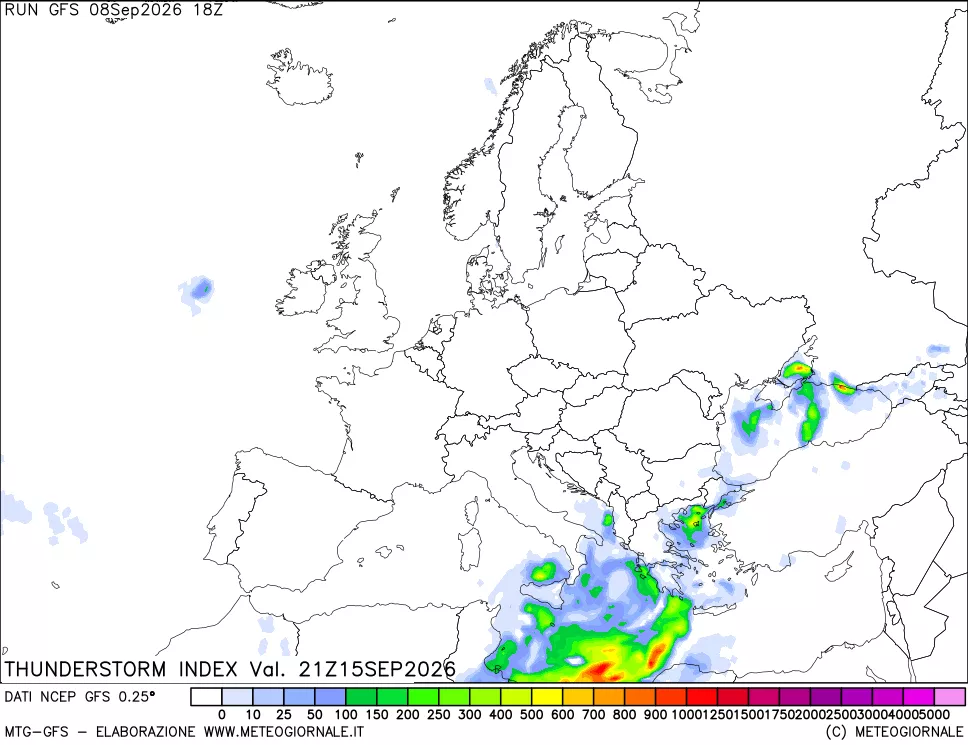 mappa Indice Temporali (TSI)
