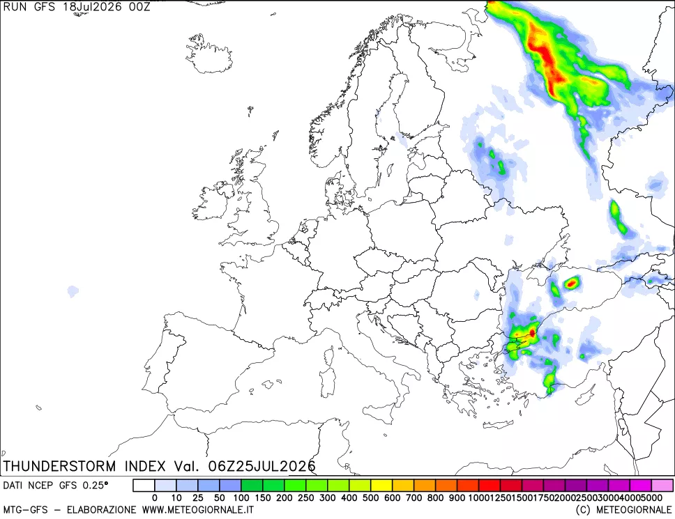 mappa Indice Temporali (TSI)