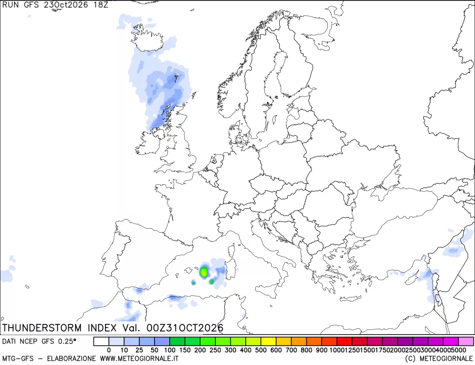 mappa Indice Temporali (TSI)