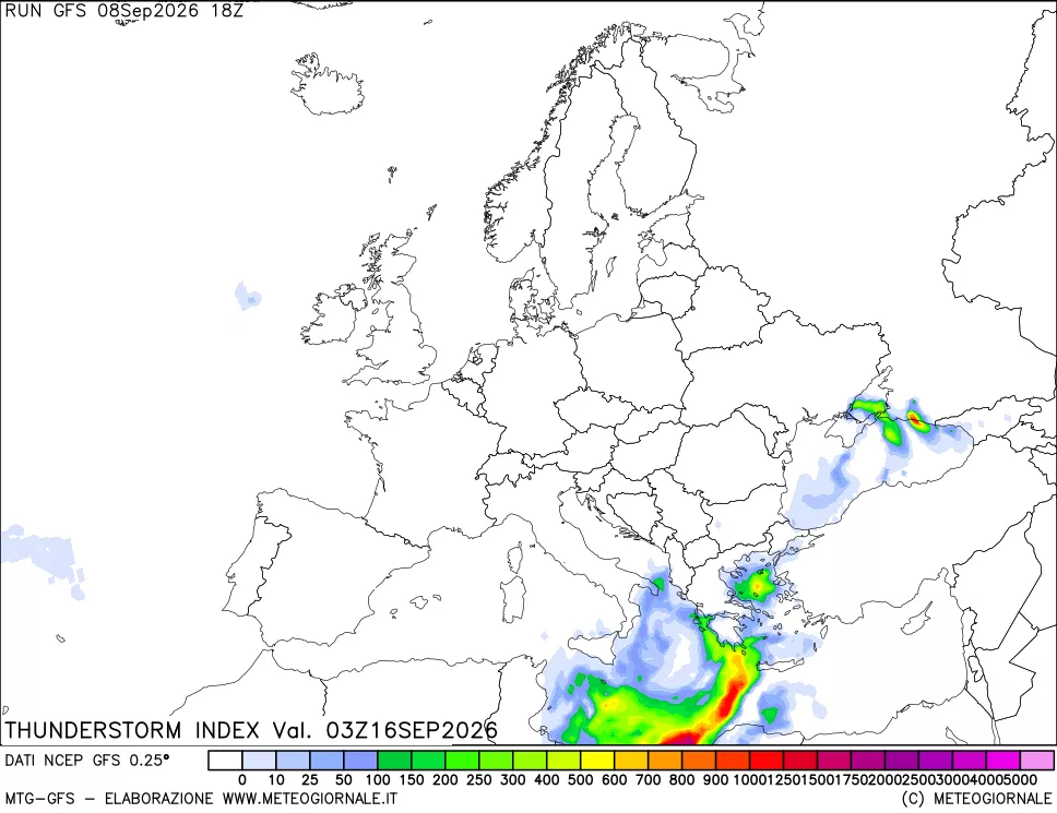 mappa Indice Temporali (TSI)