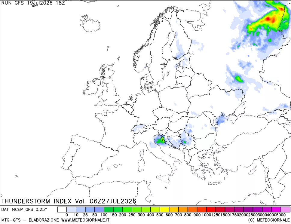 mappa Indice Temporali (TSI)