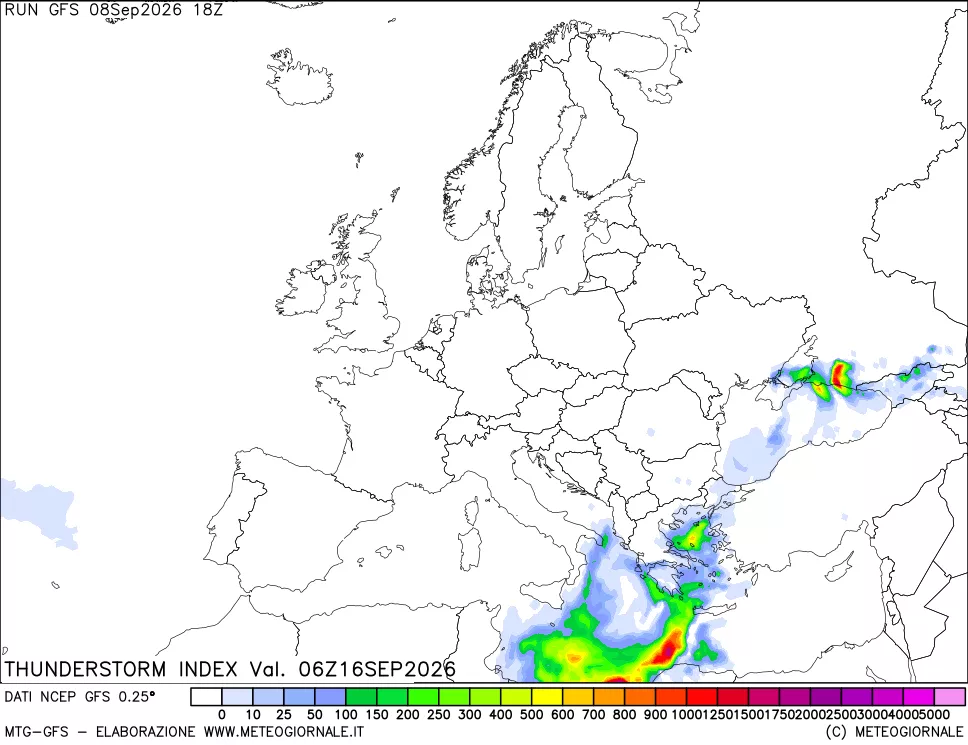 mappa Indice Temporali (TSI)