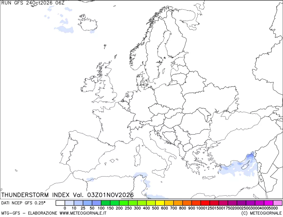 mappa Indice Temporali (TSI)