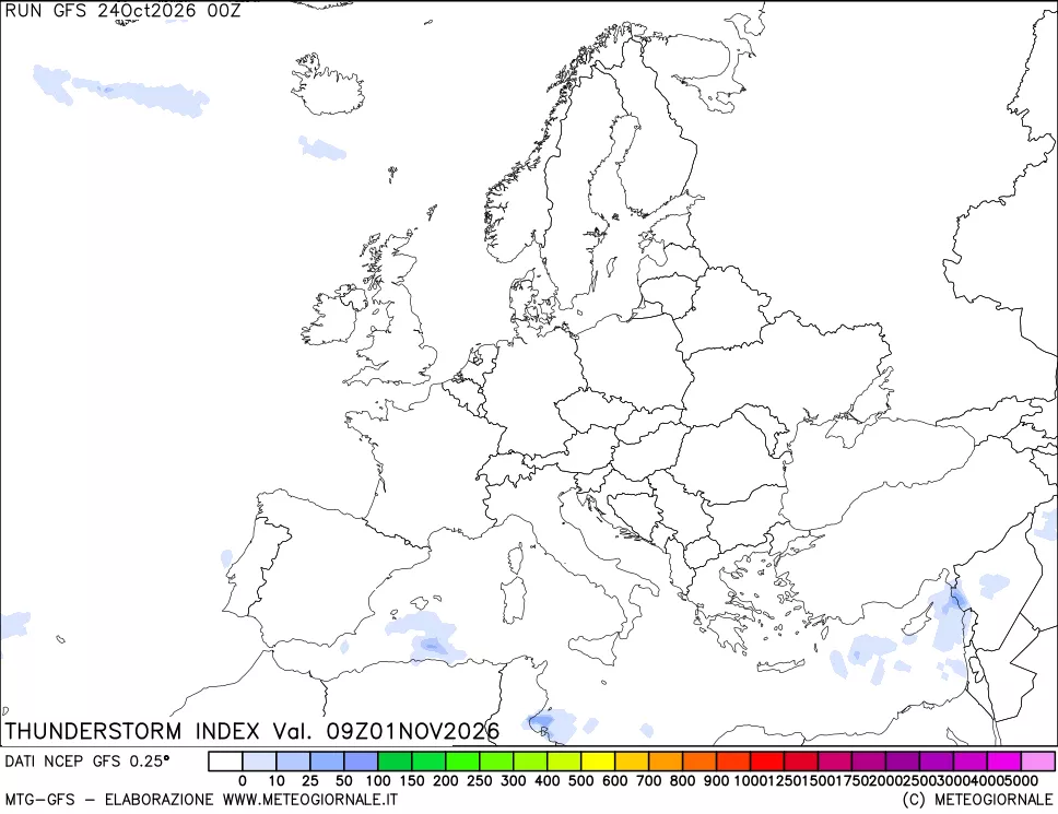 mappa Indice Temporali (TSI)