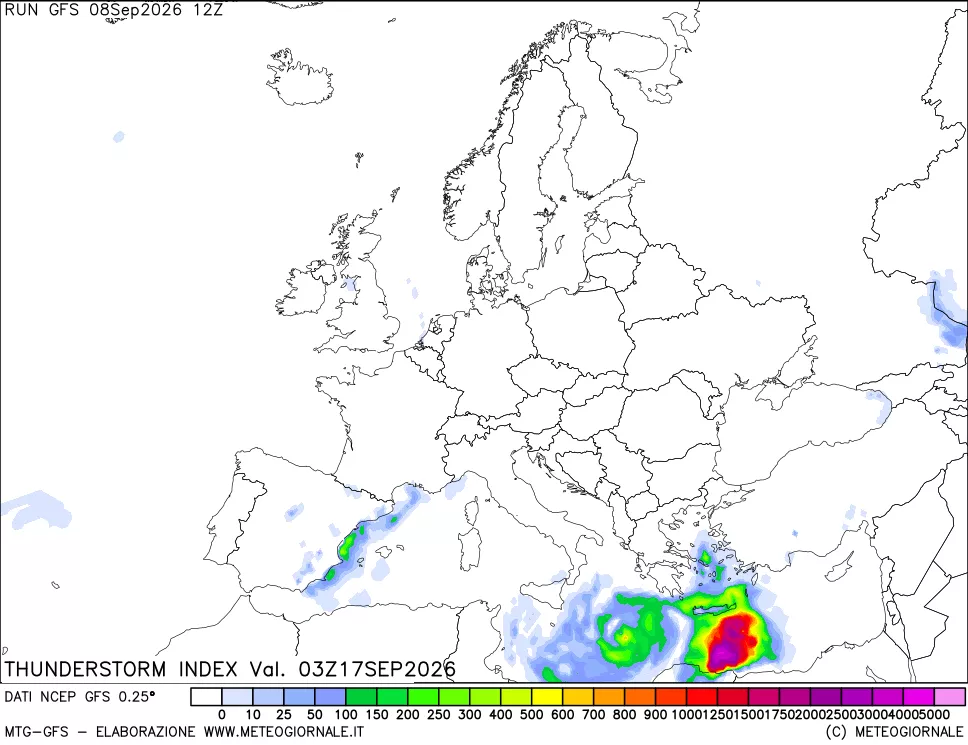 mappa Indice Temporali (TSI)