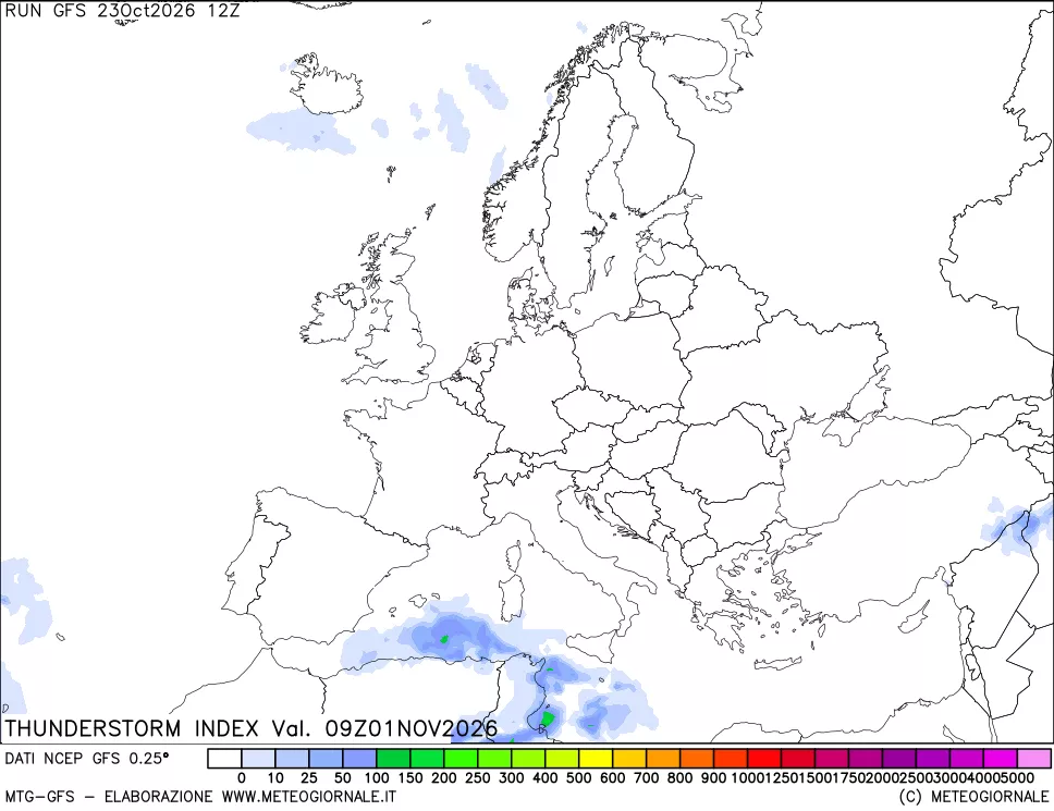 mappa Indice Temporali (TSI)