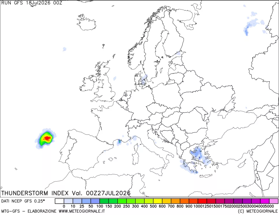mappa Indice Temporali (TSI)