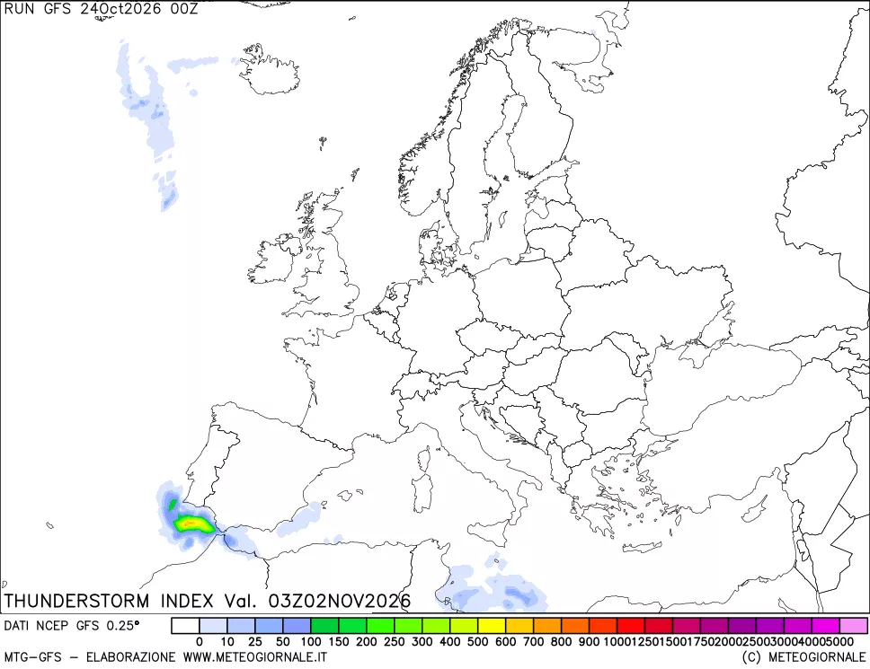 mappa Indice Temporali (TSI)