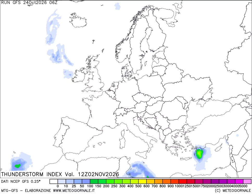 mappa Indice Temporali (TSI)