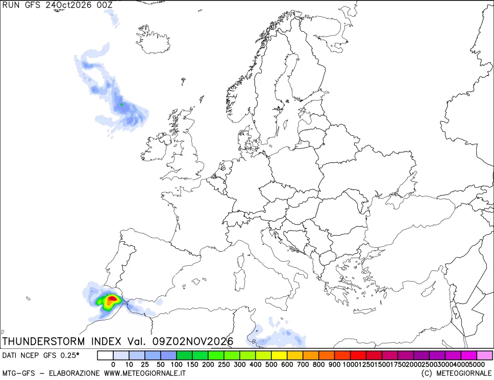 mappa Indice Temporali (TSI)