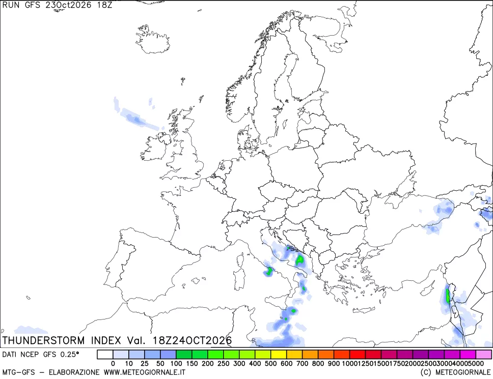 mappa Indice Temporali (TSI)