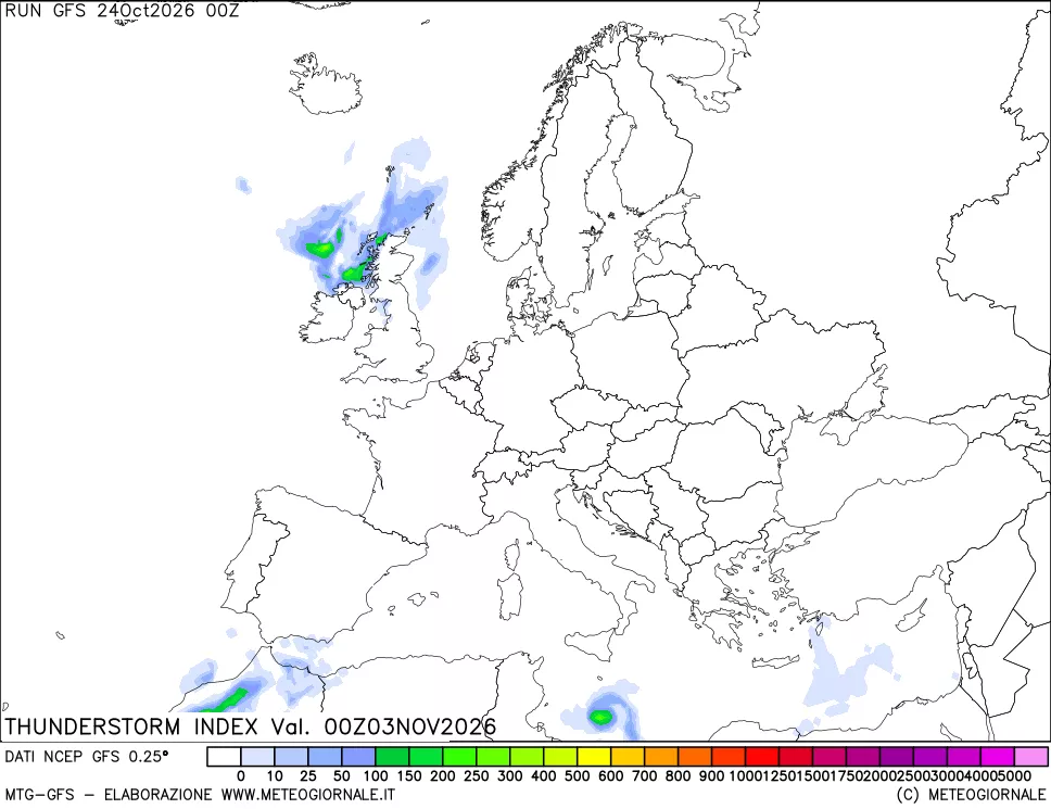 mappa Indice Temporali (TSI)