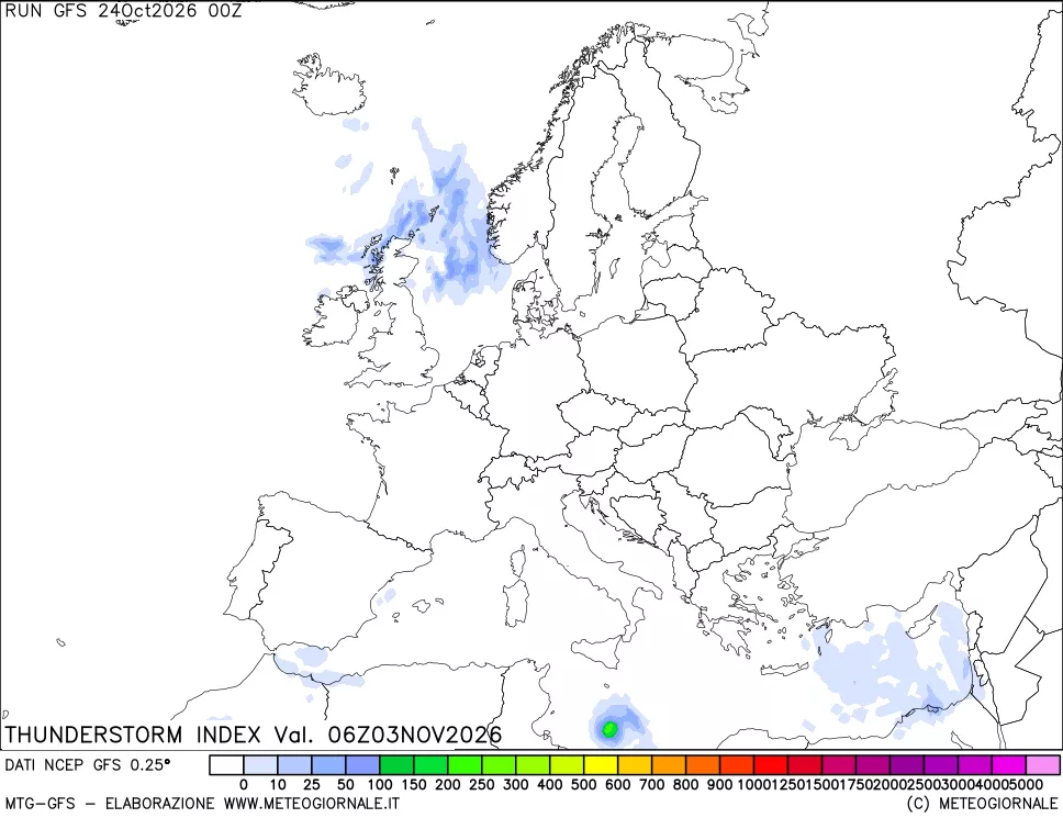mappa Indice Temporali (TSI)