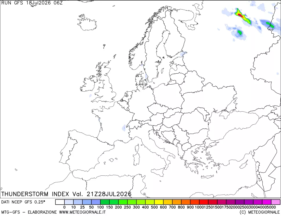mappa Indice Temporali (TSI)