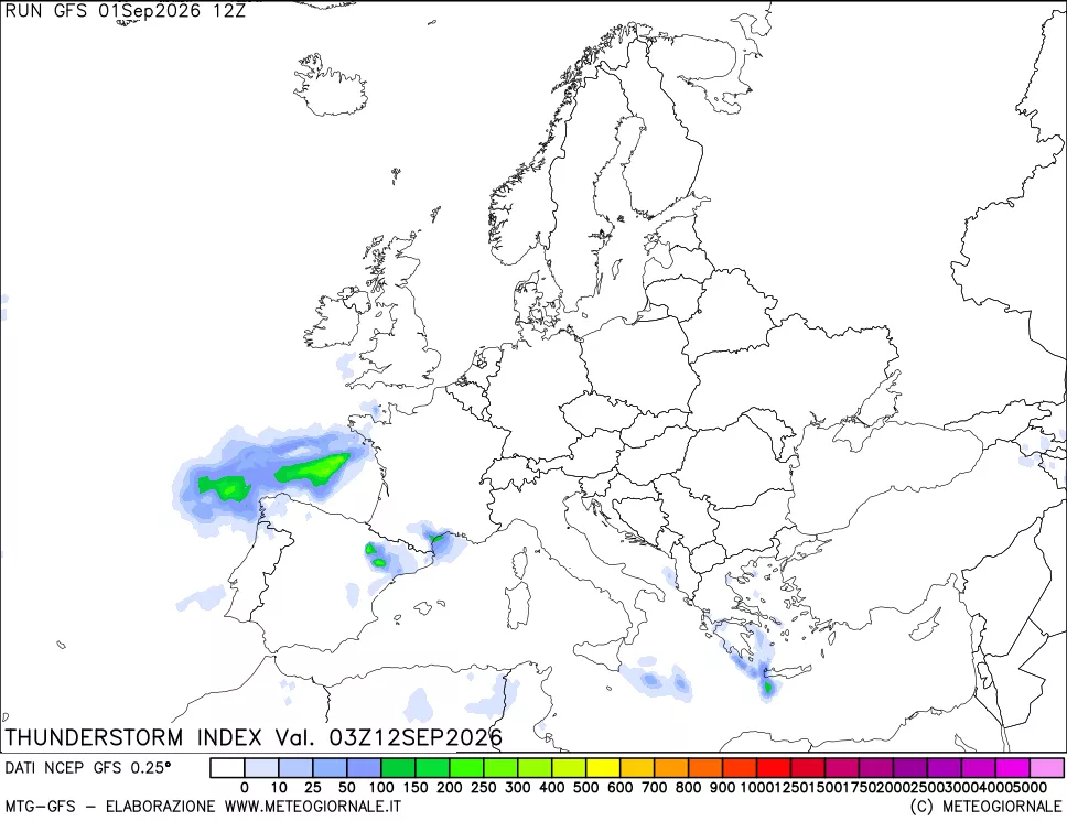 mappa Indice Temporali (TSI)