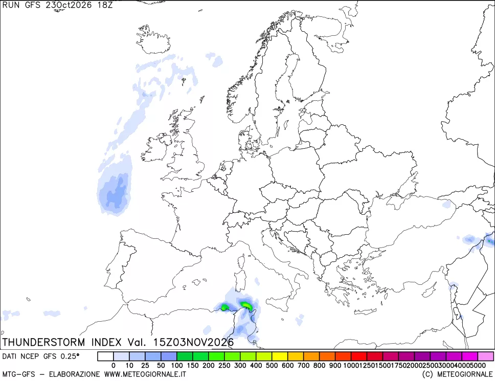 mappa Indice Temporali (TSI)