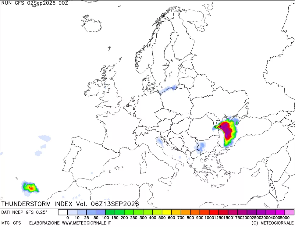 mappa Indice Temporali (TSI)