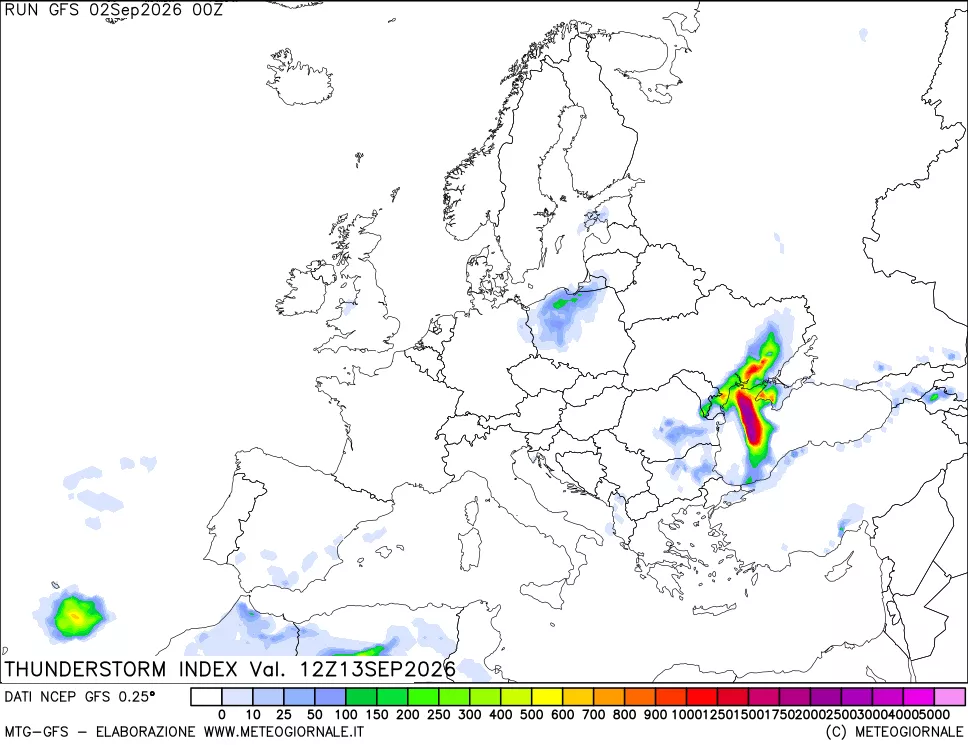 mappa Indice Temporali (TSI)