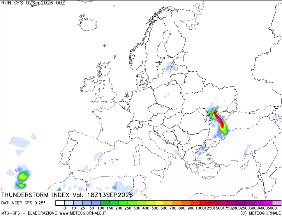 mappa Indice Temporali (TSI)
