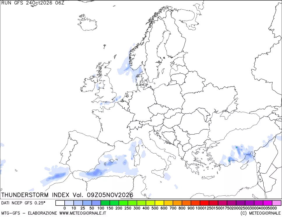 mappa Indice Temporali (TSI)